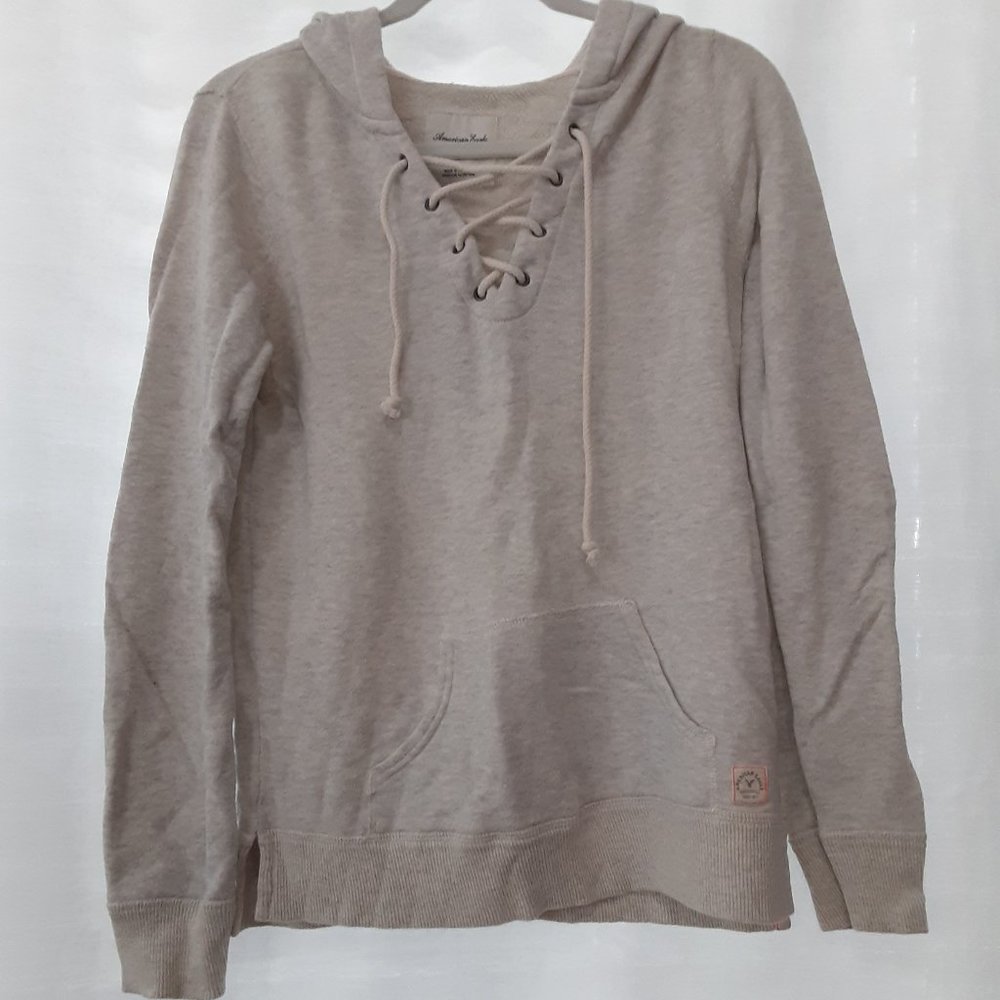 American Eagle Outfitters Pullover Hoodie w/ Terry Cloth Interior (S)
